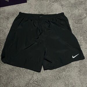 Nike Black Athletic Shorts Lightweight Performance 5” inseam